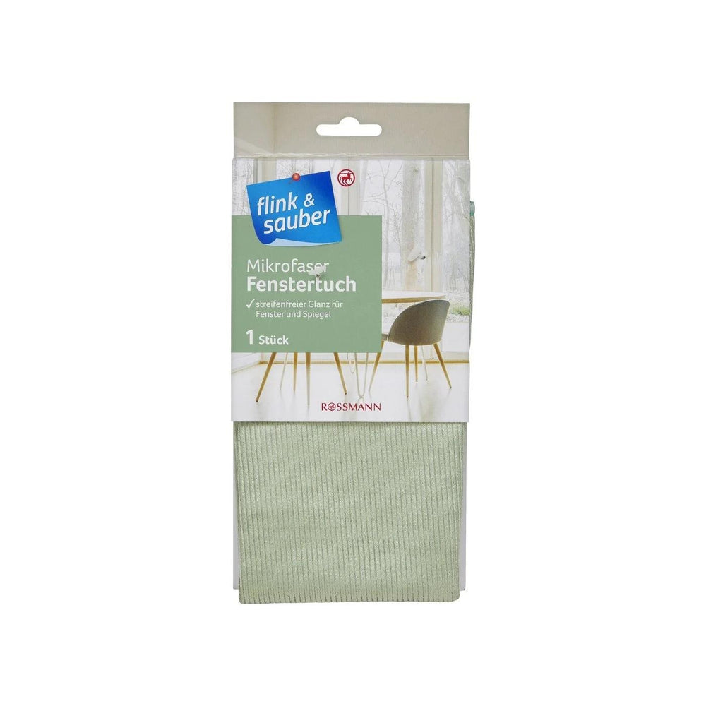 Flink Sauber Microfiber Glass Cleaning Cloth 1-Pack
