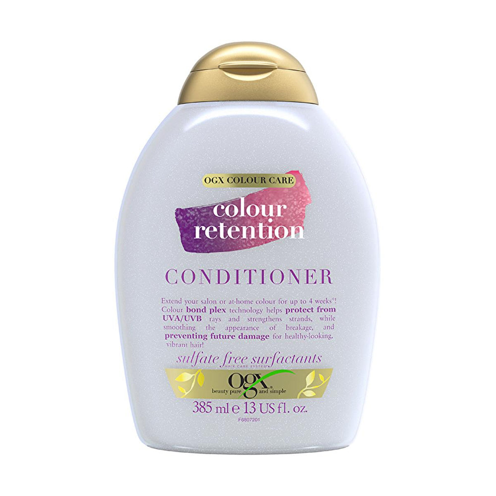 Ogx Colour Retention Hair Cream/Shampoo - Sulphate-Free, UV Protection & Nourishing Formula for Coloured Hair - Shampoo