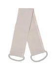 Let'scrub Beige Back Scrubbing Bath Mitt for Smooth Skin 1 Piece
