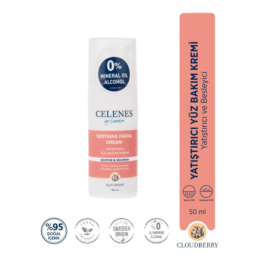 Celenes Cloudberry Soothing Face Cream 50 ml