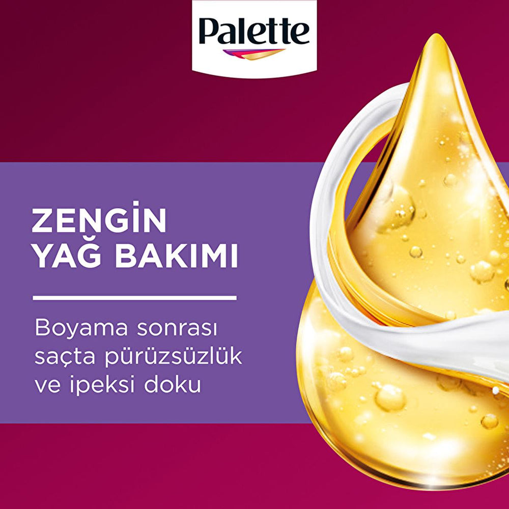 Palette Deluxe Hair Dye - Long-Lasting Nourishing Küllü Açık Sarı Color by Palette - view 7