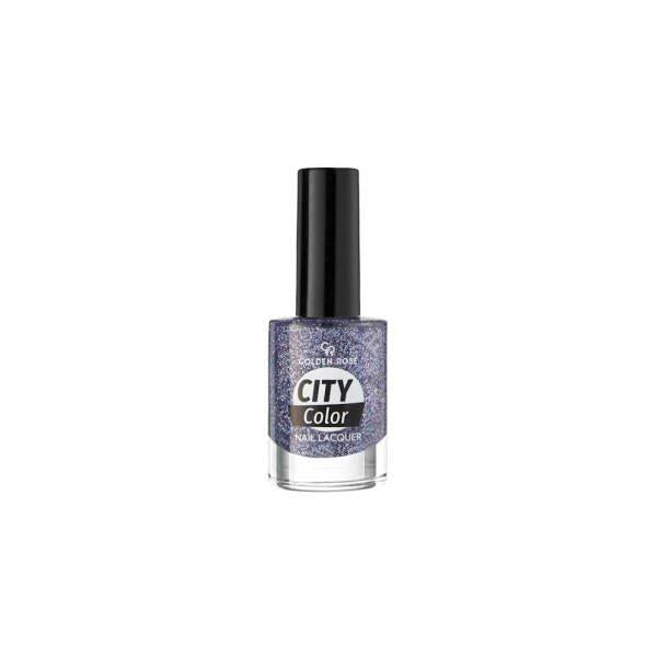 Golden Rose City Color Glitter Nail Lacquer No:105 10.2ml