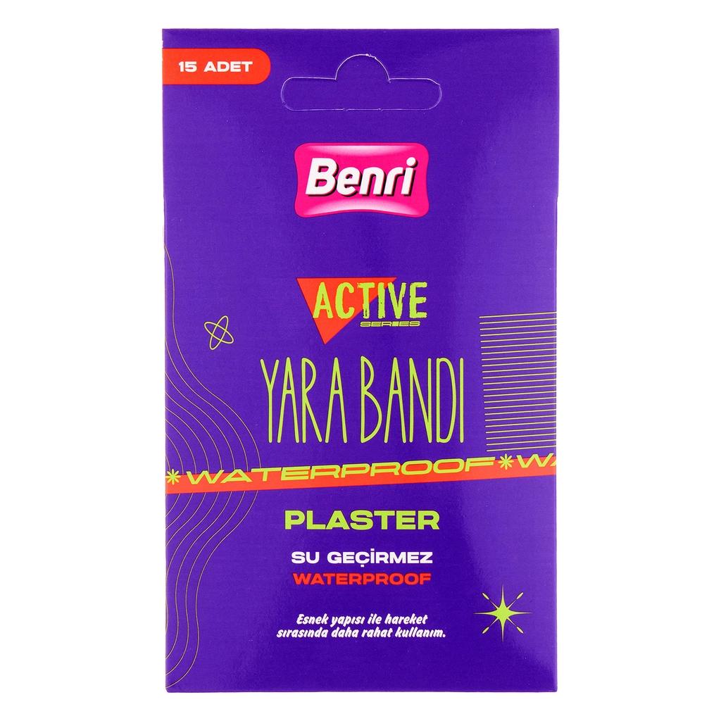 Benri Active Series Waterproof Bandages for Active Lifestyles 15 ct
