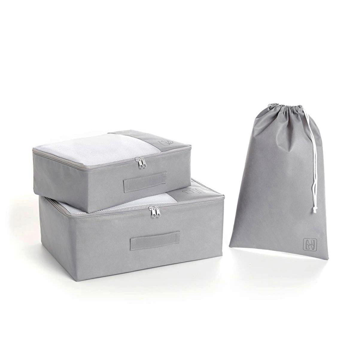 Ocean Home: Ultimate Luggage Organizer Set - Space Saving Travel Packing Cubes, Suitcase Organization - 3 Piece Set Ocean Home Luggage Organizer Set - Space Saving Packing Cubes luggage organizer set, suitcase organizer, travel packing cubes, closet organizer, packing organizers for travel, space saving luggage, baggage organizer, travel essentials, packing cubes, travel organizer, suitcase cubes, closet organization, space saver, travel bags, bag organizer, travel accessories, wardrobe organizer, clothing 