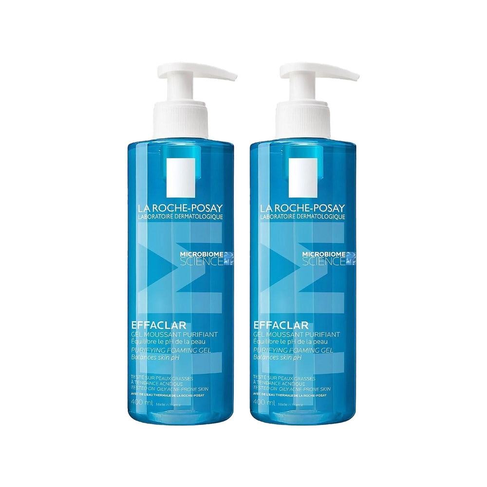 La Roche Posay Effaclar Gel Facial Cleansing Gel 400ml x2 - Gentle, Dermatologically Tested Cleanser for Acne Prone Skin La Roche Posay Effaclar Gel - Gentle Facial Cleanser La Roche Posay Effaclar Gel, Facial Cleansing Gel, Dermatologically Tested Cleanser, Acne Prone Skin Care, Gentle Facial Cleanser, Skincare for Sensitive Skin, Dermatological Skincare, Facial Care, Cleansing Gel, Acne Treatment, Sensitive Skin Solutions, Skincare Essentials