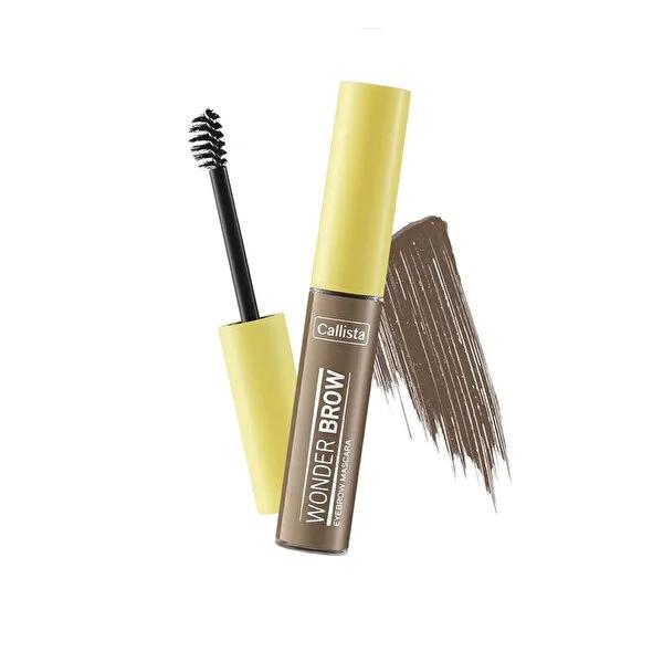 Callista Wonder Brow: Volumizing & Defining Eyebrow Mascara - Long Lasting Color & Definition for Fuller, Thicker Brows Callista Brow Mascara: Volumizing & Defining | Long Lasting eyebrow mascara, brow mascara, eyebrow makeup, volumizing eyebrow mascara, defining eyebrow mascara, long lasting eyebrow color, brow enhancer, kaş maskarası, eyebrow gel, brow gel, brow filler, eyebrow definer, volumizing brows, defining brows, long-lasting brows, eyebrow shaping, eyebrow tint, brow tint, dark brows, full brows, 