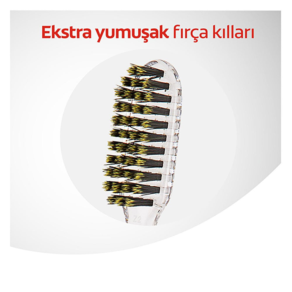 Colgate Advanced Charcoal Toothbrush - Extra Soft Bristles for Gentle Deep Cleaning - view 4