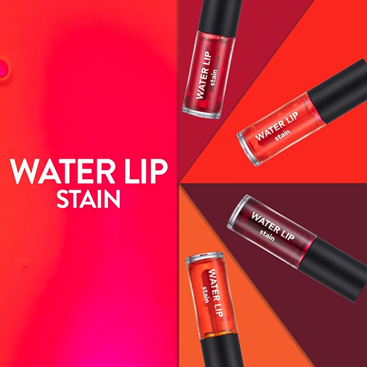 Flormar Water Lip Stain - Long-Lasting Matte Lip and Cheek Tint for Vibrant Color Flormar Water Lip Stain - Long-Lasting Matte Lip Tint water lip stain, matte lip tint, long-lasting lip color, multi-use makeup product, Flormar Water Lip Stain, lip and cheek tint, vibrant color, nourishing ingredients, pomegranate extract, strawberry extract, sponge-tipped applicator, transfer-proof, smudge-resistant, daily wear, special occasions, makeup essentials, beauty products, cosmetics