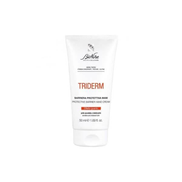 Bionike Triderm Protective Hand Cream 50ml - Moisturizing & Hydrating Hand Care for Dry Skin Bionike Triderm Hand Cream 50ml - Protect & Moisturize hand cream, moisturizing hand cream, protective hand cream, Bionike Triderm, hydrating hand care, dry skin relief, sensitive skin, hand moisturizer, protective barrier, antioxidant hand cream, non-greasy hand cream