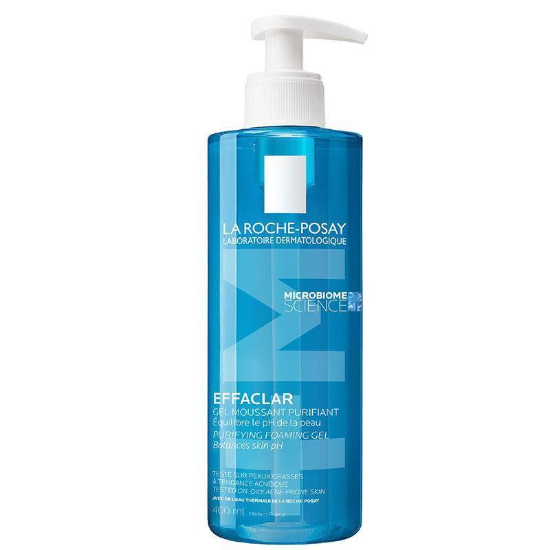 La Roche Posay Effaclar Gel 400ml - Gentle Facial Cleansing for Acne-Prone Skin - Cleanser