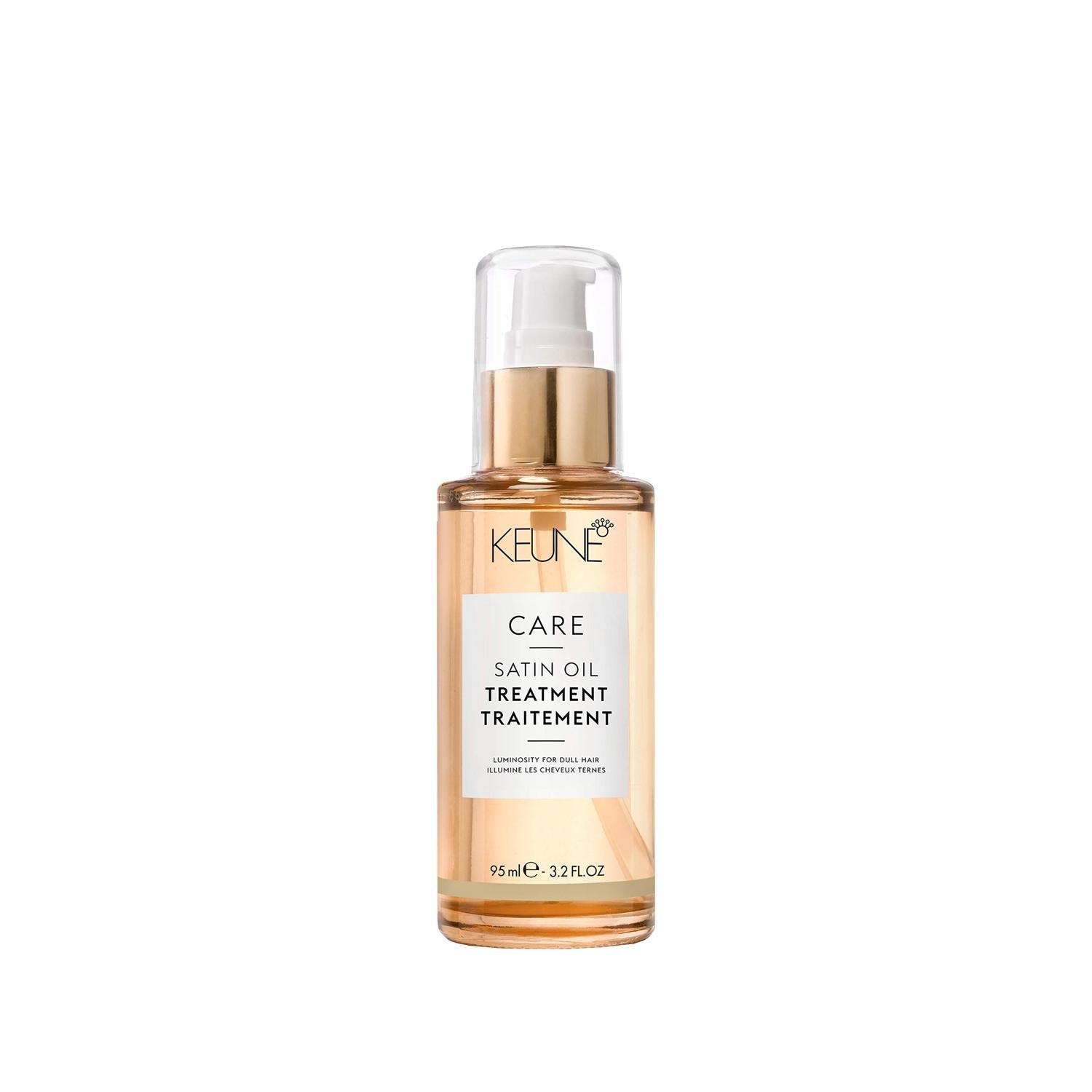 Keune Care Satin Oil Nourishing Hair Care Oil for Dry & Damaged Hair - 3.21 fl oz Keune Care Satin Oil - Nourishing Hair Oil Keune Care Satin Oil, Hair care oil, Nourishing hair oil, Revitalizing hair care, Satin Oil hair treatment, Hair nourishment, Hair revitalization, Dry hair care, Damaged hair restoration, Hair care products, Hair maintenance, Keune hair care