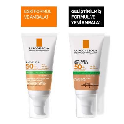 La Roche-Posay Tinted Sunscreen Gel-Cream SPF 50+ - Oil Control, Matte Finish for Sensitive Skin - image 4