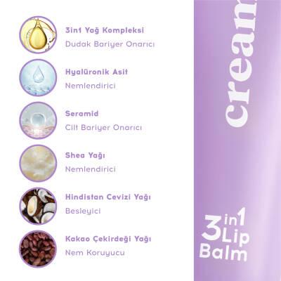 cream co 3in1 lip balm packaging, cream co lip balm application, cream co nourishing lip care, cream co lip balm ingredients Cream Co. 3in1 Lip Balm - Nourishing Hydration | 0.34 fl oz Cream Co. 3in1 Lip Balm - Nourishing Hydration cream-co, 3in1-lip-balm, lip-care, nourishing-lips, moisturizing, hydration, natural-aroma, ceramide, hyaluronic-acid, ai-generated