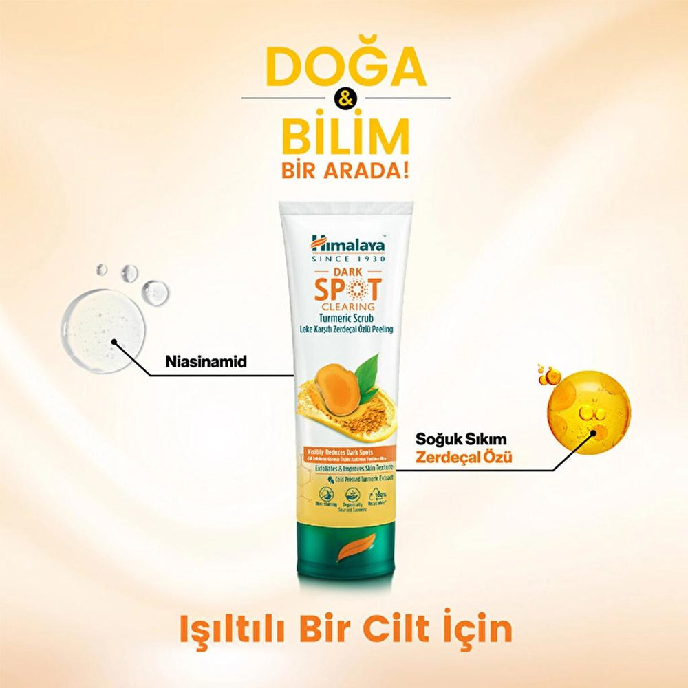 Himalaya Turmeric Face Scrub for Brightening 75 ml