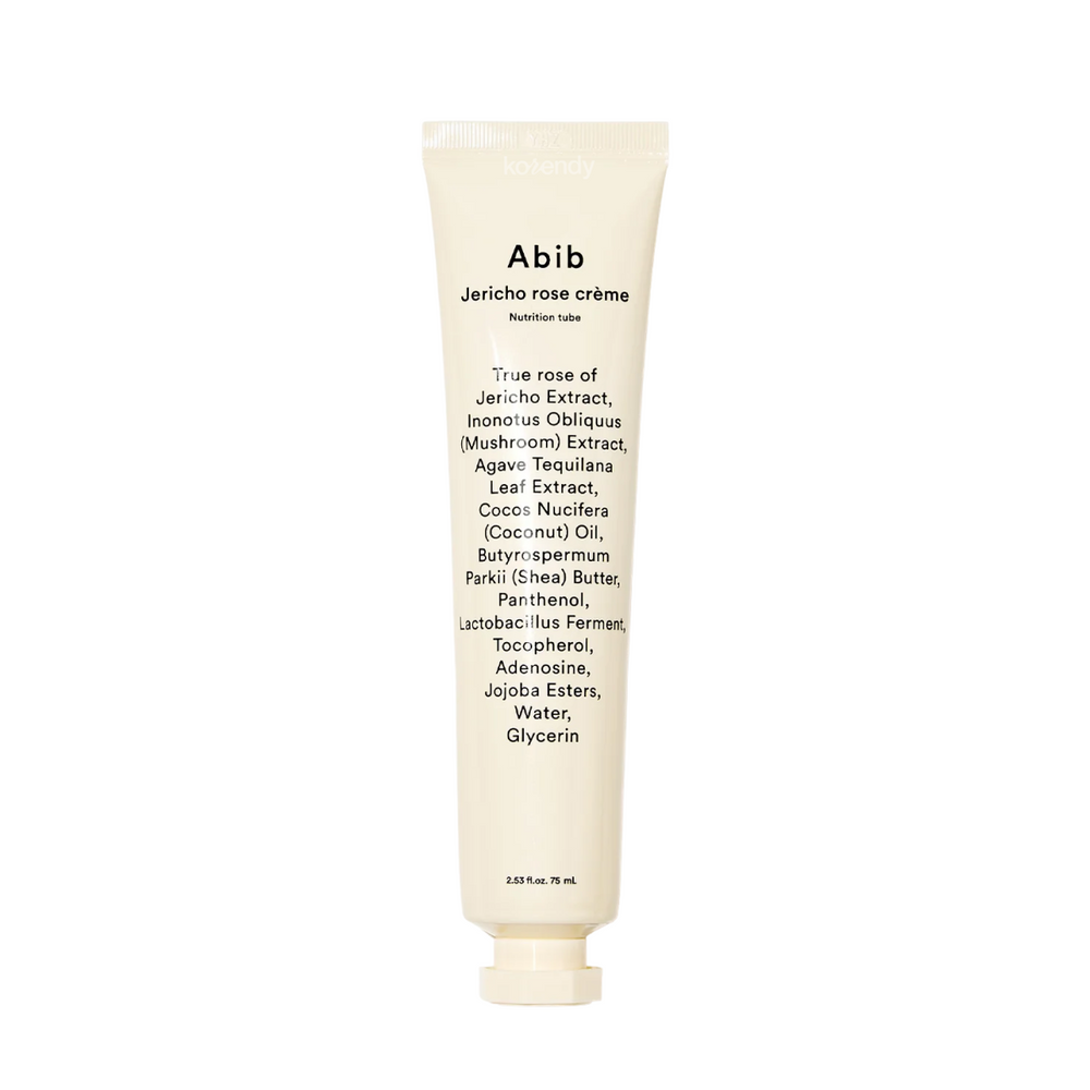 Abib Jericho Rose Crème Nutrition Tube with Chaga Mushroom and Shea Butter, 75ml