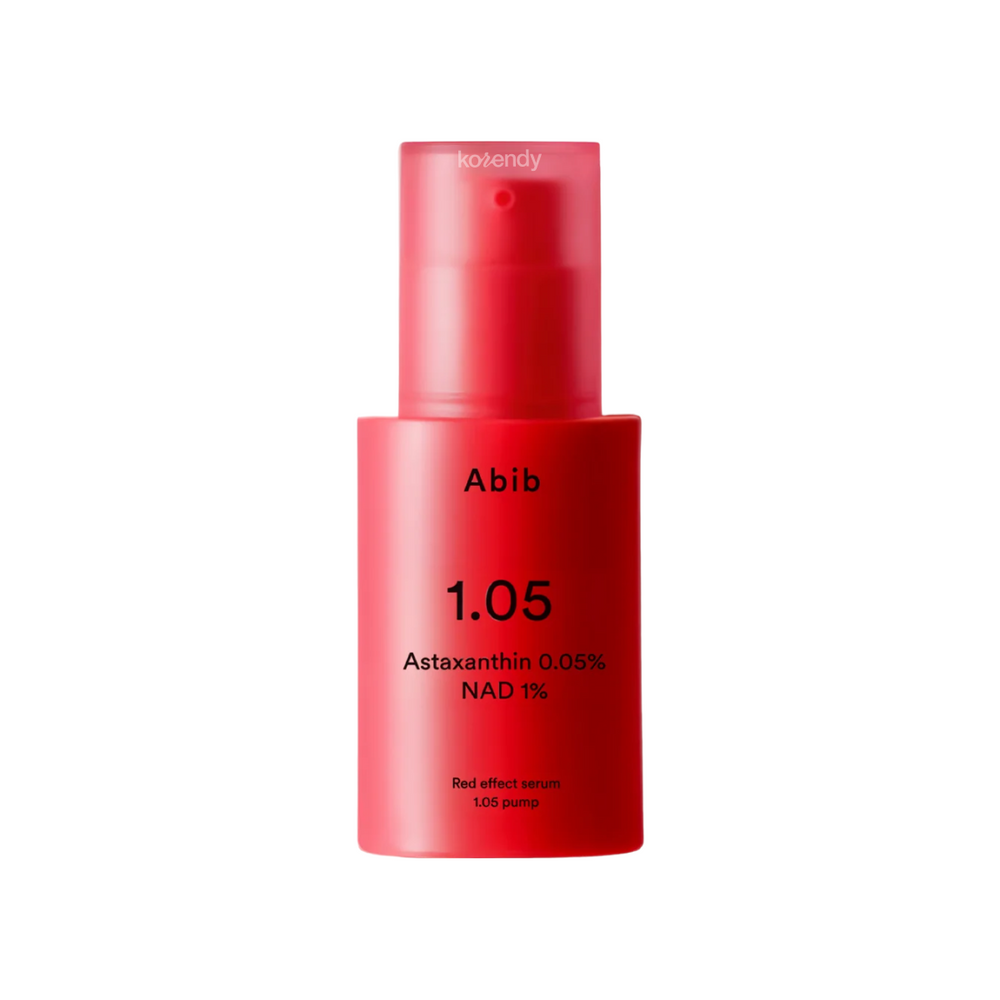 Abib Red Effect Serum 1.05 Pump with NAD and Astaxanthin, 30ml