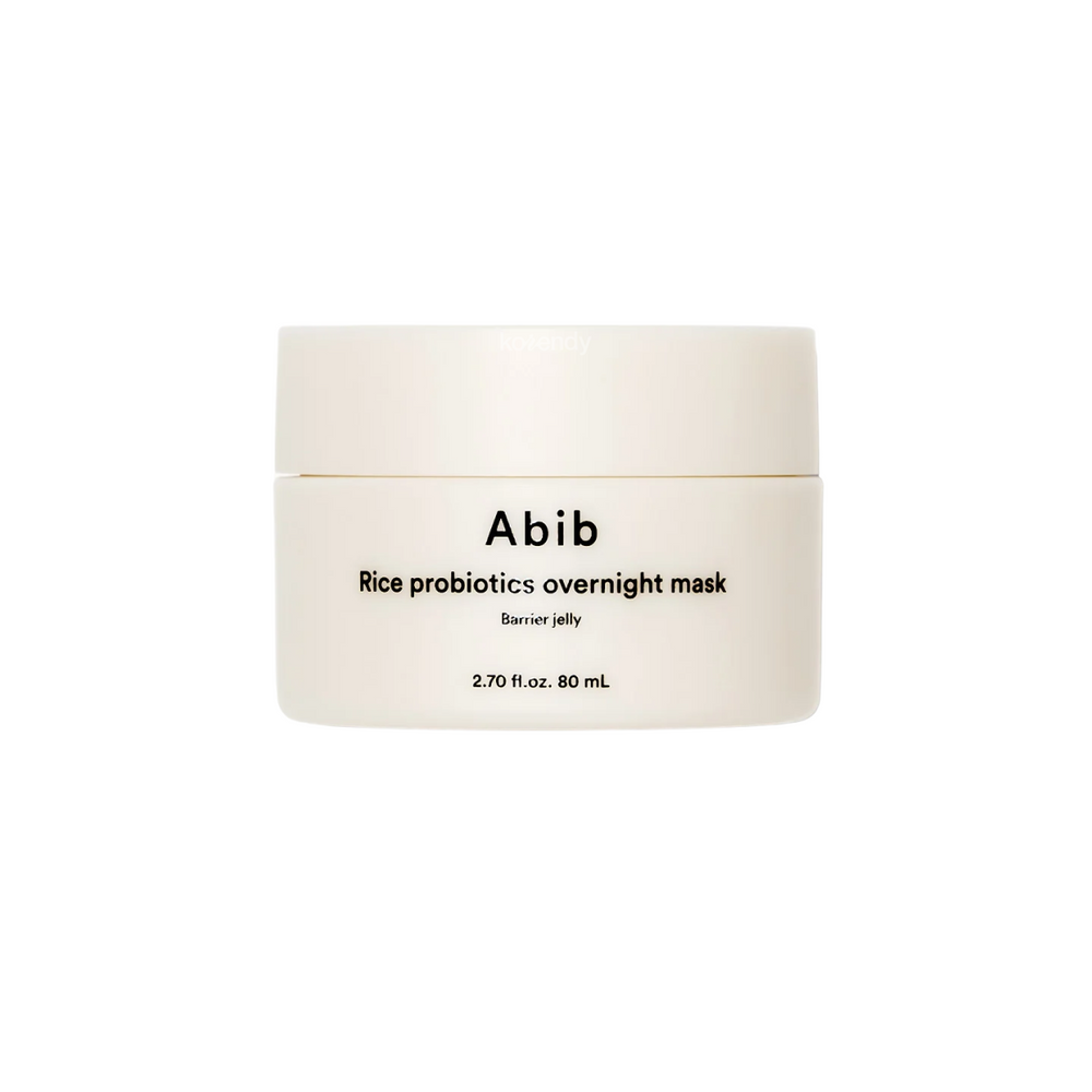 Abib Rice Probiotics Overnight Mask Barrier Jelly with Hyaluronic Acid 80ml