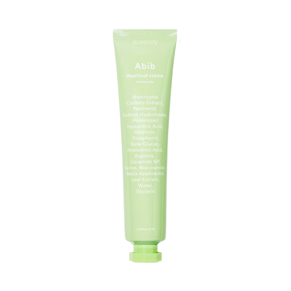 Abib Heartleaf Crème Calming Tube with Hyaluronic Acid 75ml