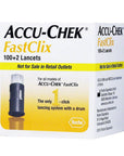 Accu Chek Fastclix 100+2 Lancets
