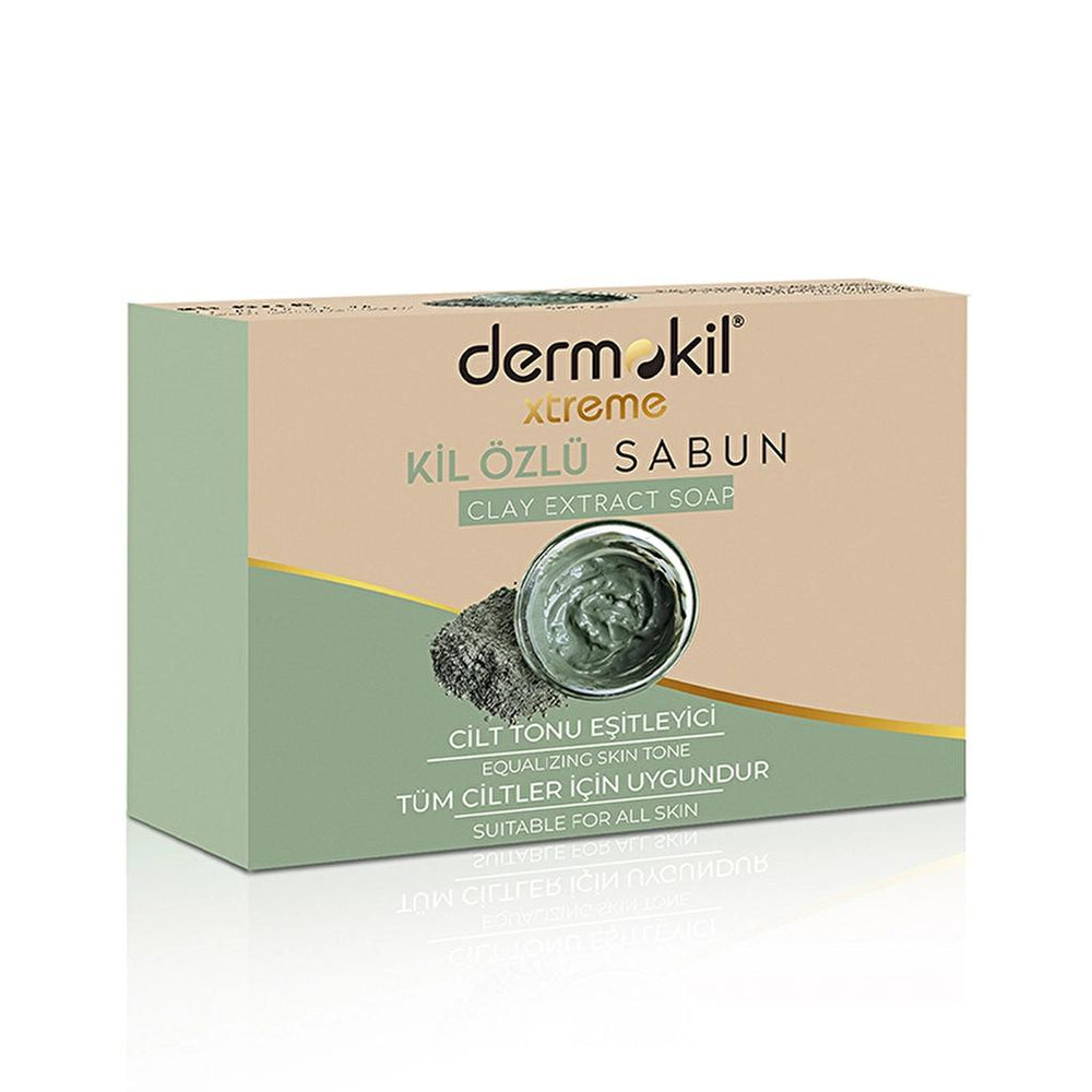 Dermokil Clay Infused Solid Soap for Gentle Cleansing 100g