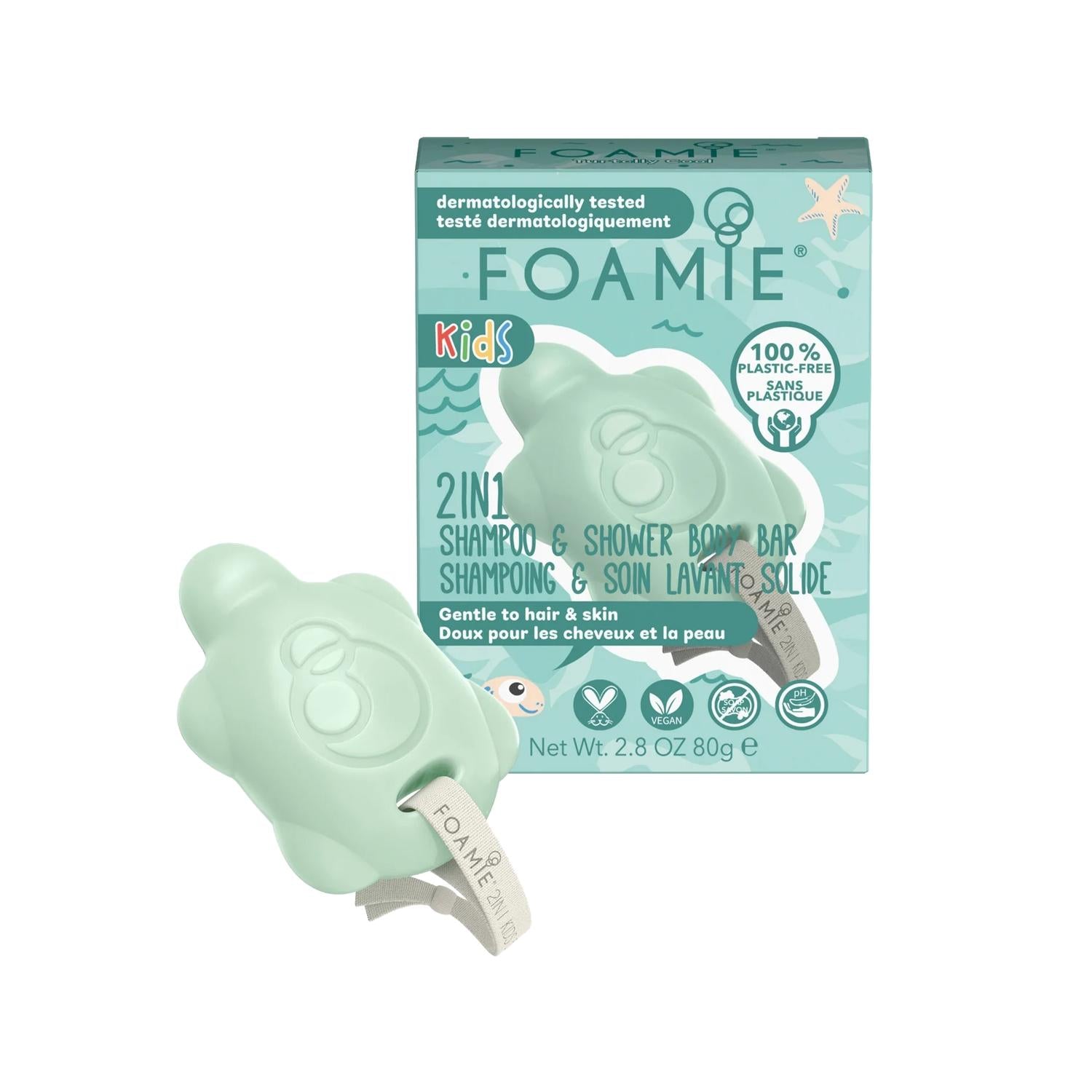 Foamie Kids 2-in-1 Mango Hair and Body Soap - Gentle, Convenient, and Fun for Children Foamie Kids 2-in-1 Mango Soap for Gentle Care Kids hair and body soap, 2-in-1 soap for children, Mango scented soap, Gentle soap for kids, Foamie brand kids soap, Child care products, Bath time solutions, Kids personal care, Gentle cleansing products, Convenient bath products