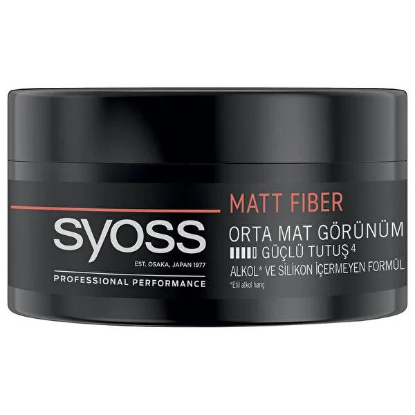 Syoss Matte Finish Hair Wax for Professional Styling - Strong Hold, Alcohol & Silicone-Free, 3.38 fl oz Syoss Matte Finish Hair Wax - Strong Hold, Alcohol-Free Hair Wax, Matte Finish Hair Product, Strong Hold Styling Wax, Alcohol-Free Hair Styling, Silicone-Free Hair Wax, Professional Hair Styling, Gentle Hair Products, Chemical-Free Hair Care, Men's Grooming, Hair Styling Products, Matte Finish Styling, Professional Hair Care