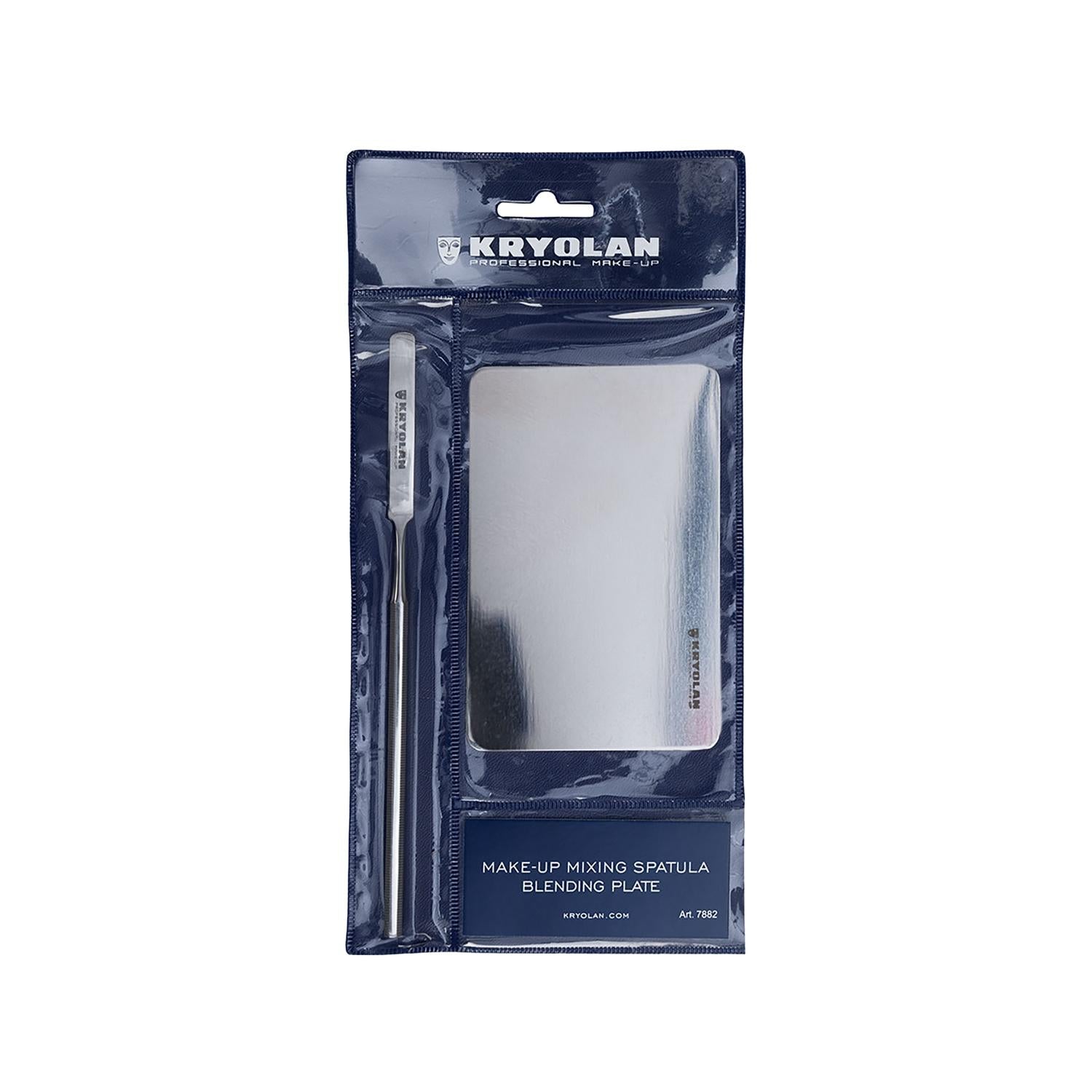 Kryolan Make-Up Mixing Palette &amp; Spatula Set