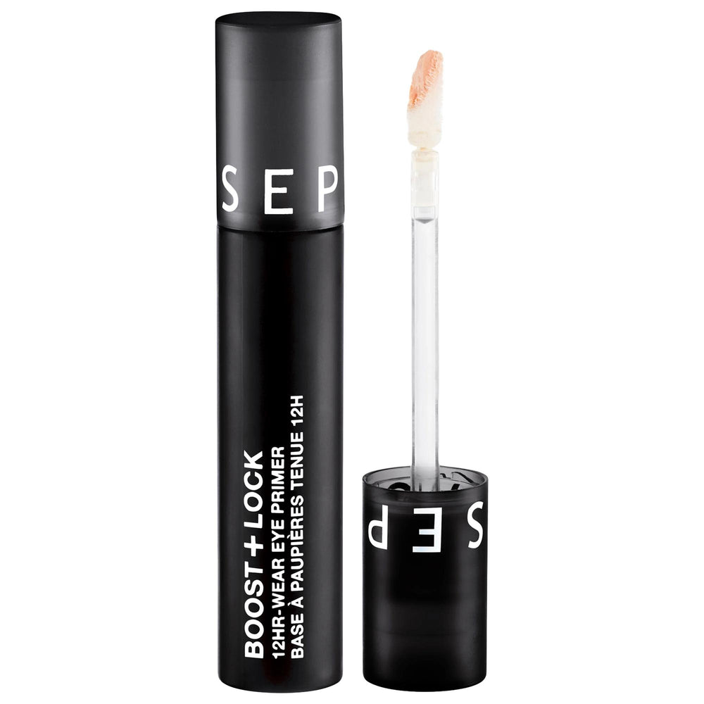 Boost + Lock 12HR Eyeshadow Primer - Vegan, Cruelty-Free, Long-Lasting Eyeshadow Primer for All Skin Tones Boost + Lock 12HR Eyeshadow Primer - Long-Lasting & Vegan vegan eyeshadow primer, cruelty-free eyeshadow primer, long-lasting eyeshadow primer, chemical-free makeup primer, universal eyeshadow primer, makeup, eye makeup, eyeshadow, primer, vegan makeup, cruelty-free makeup, long-lasting makeup, sensitive skin friendly, recyclable packaging, ethical beauty products