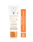 Vichy Tinted Sunscreen SPF50 - Anti-Dark Spots Care for Sensitive Skin, Paraben-Free & Hypoallergenic Vichy Tinted Sunscreen SPF50 - Anti-Dark Spots & Hypoallergenic tinted sunscreen, SPF50 face cream, anti-dark spots care, hypoallergenic sunscreen, paraben-free face protection, Vichy Ideal Soleil, sensitive skin care, facial sunscreen, daily sun protection, outdoor skincare, skin tone evening, dark spot prevention, natural coverage, Vichy thermal water, cosmetic skincare, sun protection, skincare for sensi