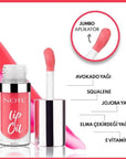 Note Cosme Lip Oil 10 Baby Pink - Hydrating Tinted Lip Oil 6ml