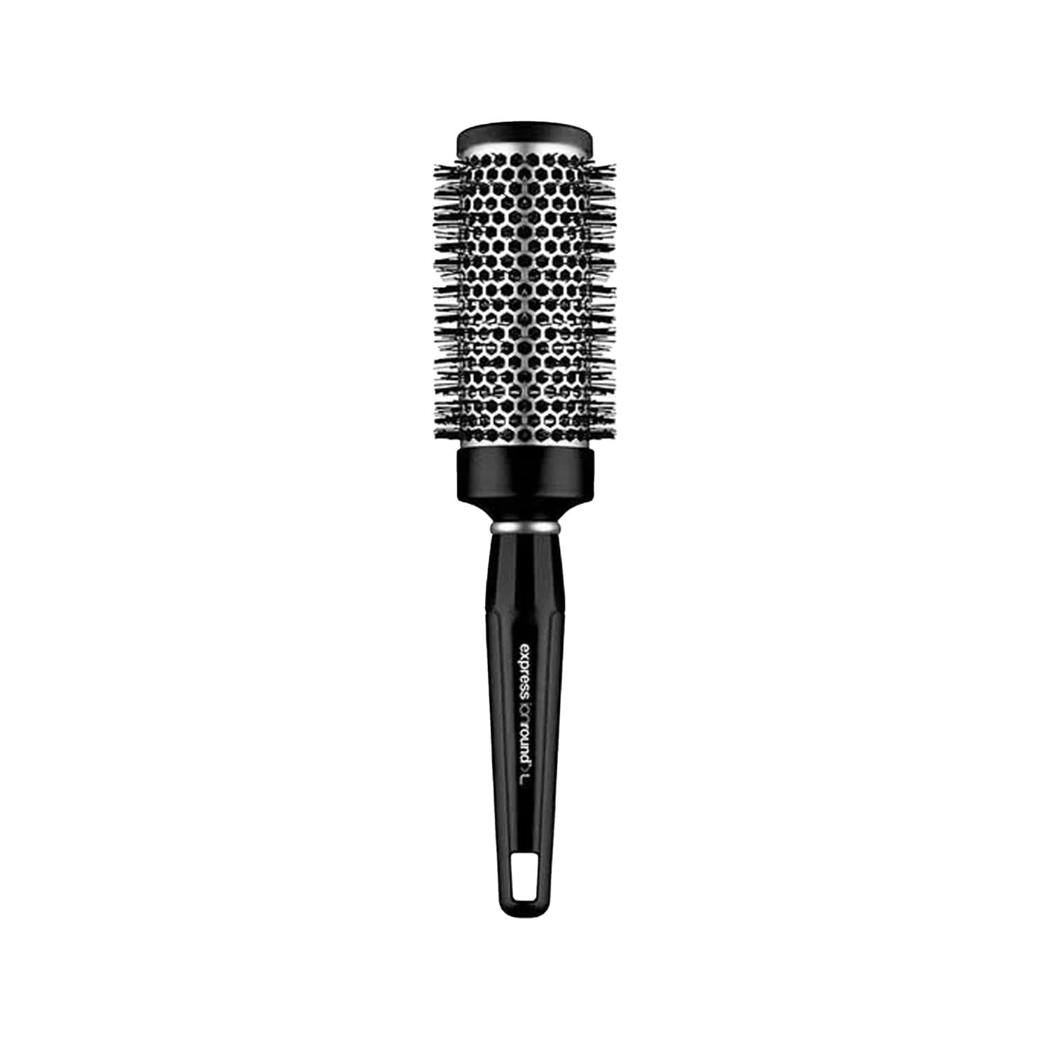 Paul Mitchell Express Ion Aluminum Hair Dryer Brush Large 46 mm - Ionic Technology for Frizz Reduction and Shine Enhancement Paul Mitchell Express Ion Hair Dryer Brush - Ionic Technology Hair dryer brush, Ionic hair dryer, Aluminum hair styling tool, Large size hair dryer brush, Express ion hair dryer, Paul Mitchell hair tools, Multifunctional hair dryer, Hair care, Styling tools, Frizz reduction, Shine enhancement, Travel hair tools, Busy morning essentials