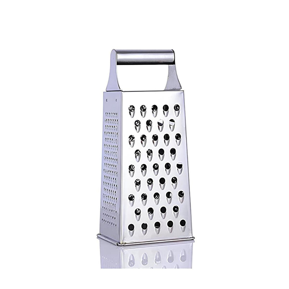 Lia - Stainless Steel Food Grater with 4 Grating Options - Durable & Versatile Kitchen Tool