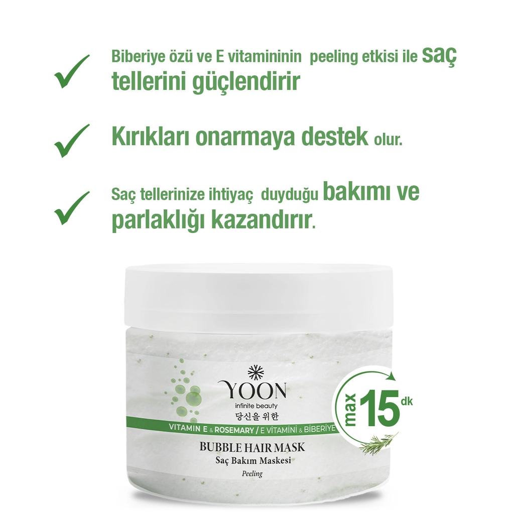 Yoon Rosemary &amp; Vitamin E Nourishing Hair Mask 250 ml