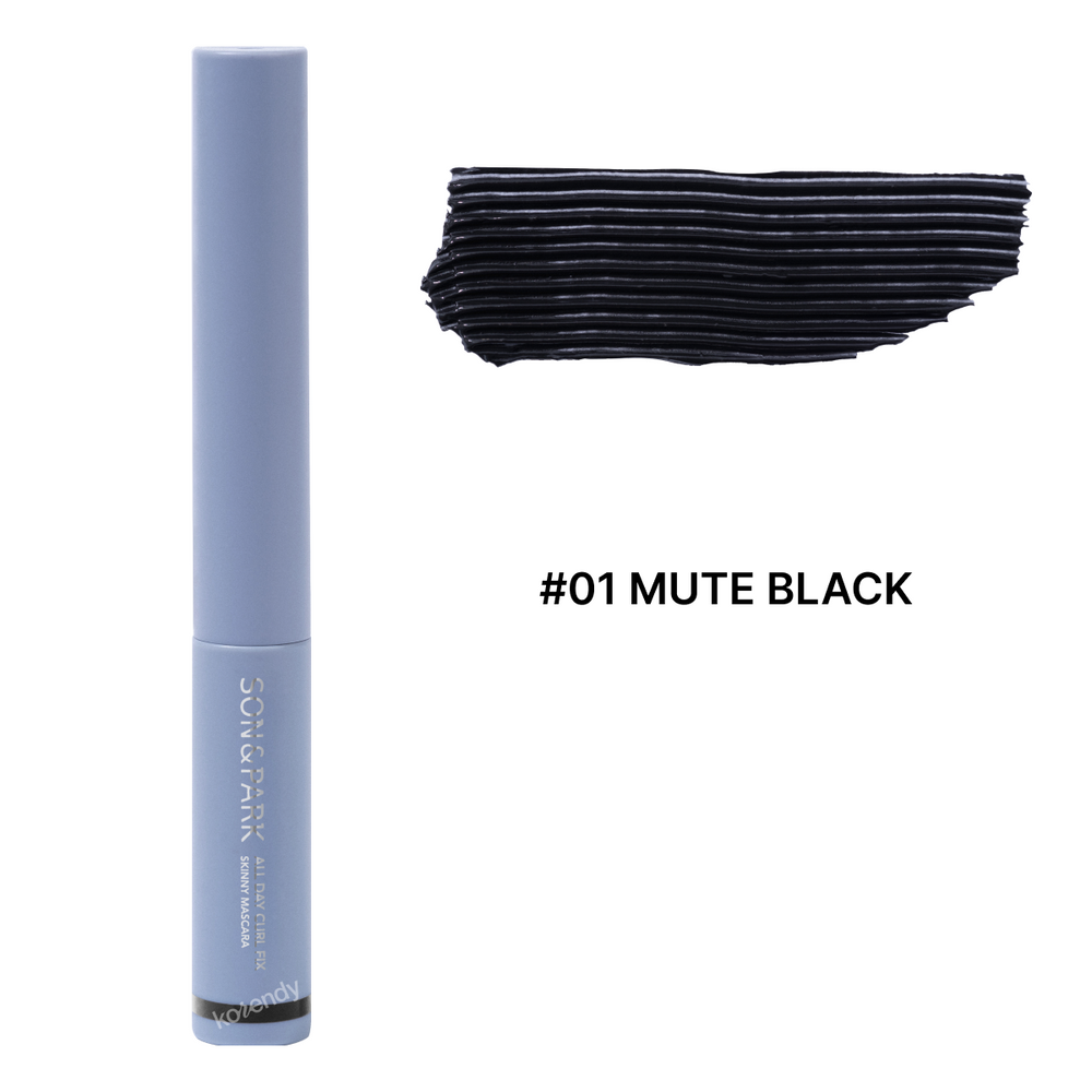 Son & Park All Day Curl Fix Skinny Mascara Mute Black 4g