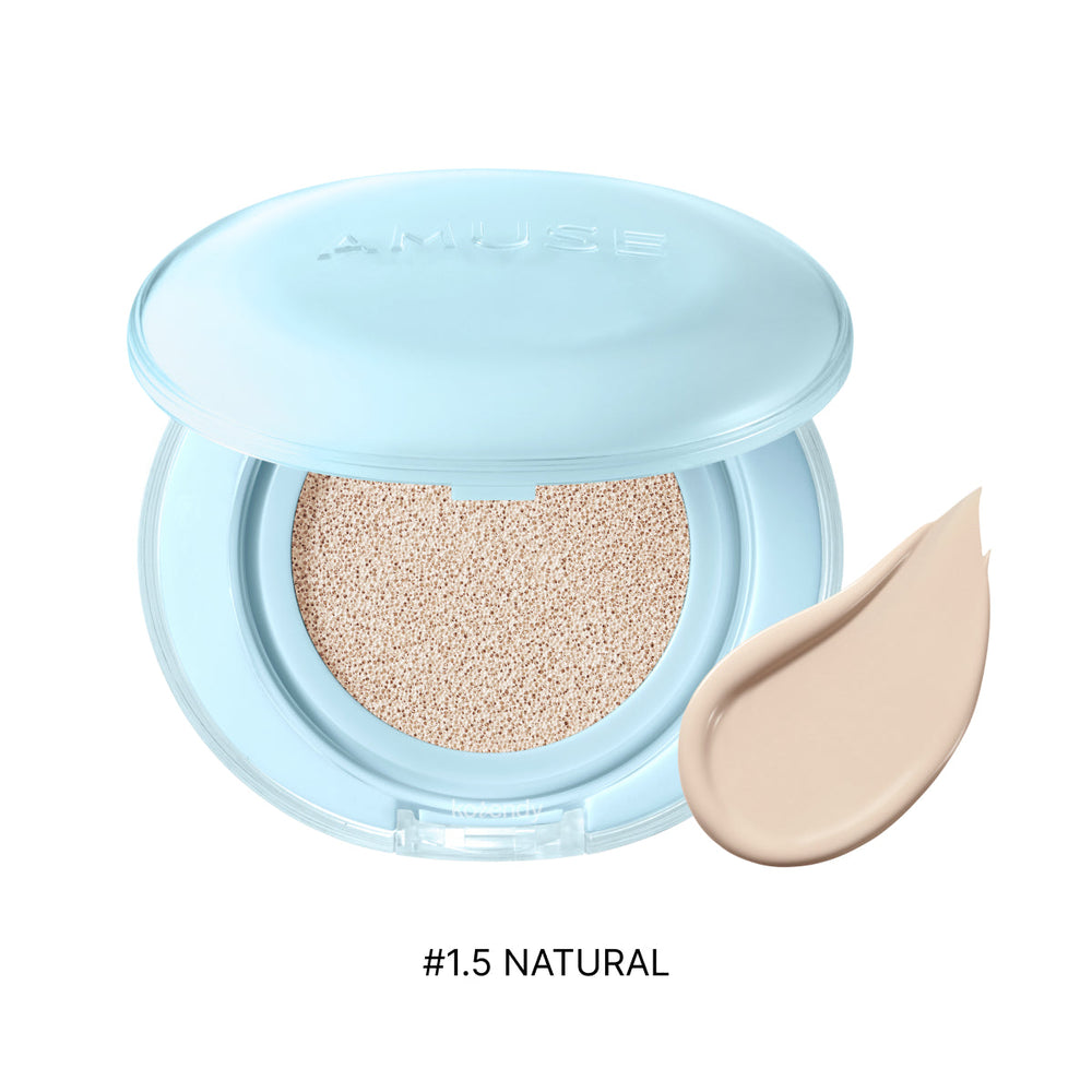 Amuse Airy Pore Cover Cushion Matte Finish SPF 50+ 15g #1.5 Natural