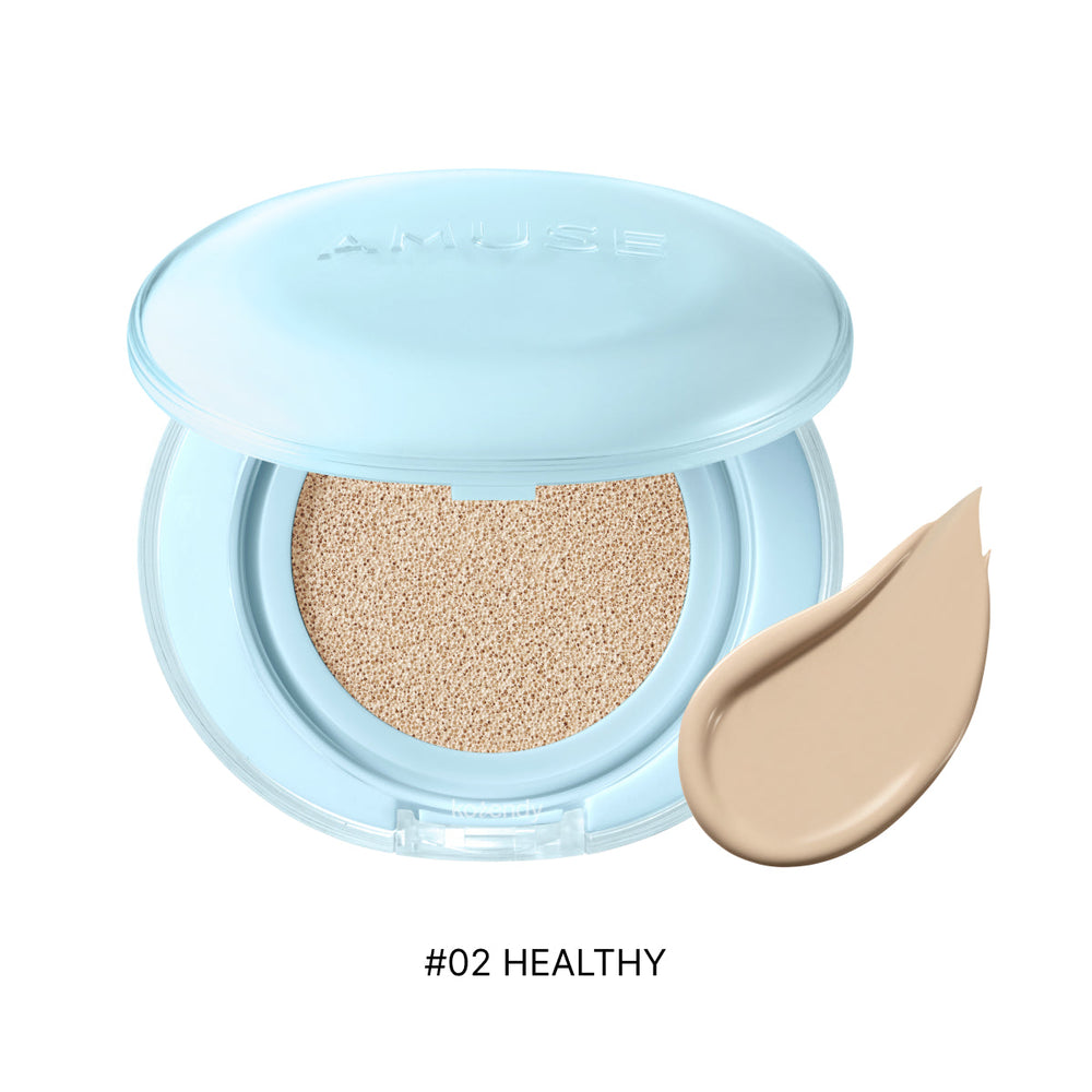Amuse Airy Pore Cover Cushion Matte Finish 02 Healthy 15g