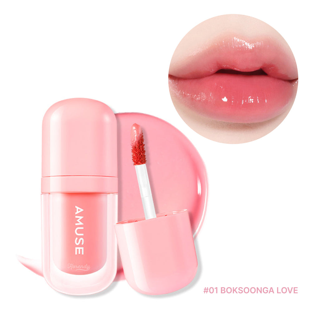 Amuse Bebe Tint Plumping Lip Oil 01 Boksoonga Love 3.8g