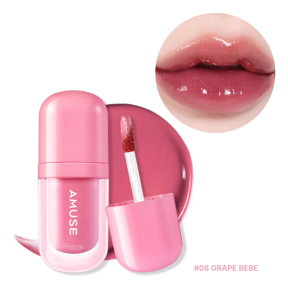 Amuse Bebe Tint Plumping and Nourishing Lip Oil 08 Grape Bebe 3.8g