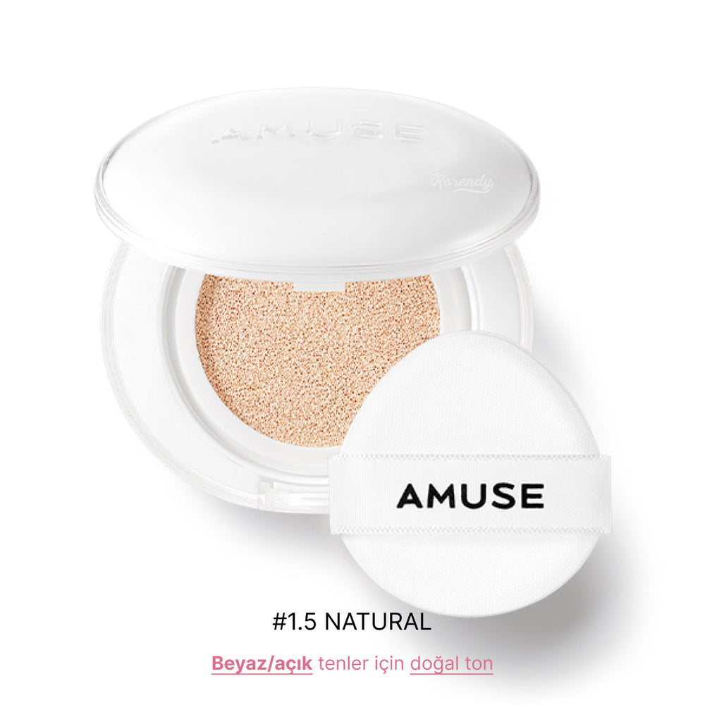 Amuse Ceramic Skin Perfector SPF 40 Cushion Foundation 15g