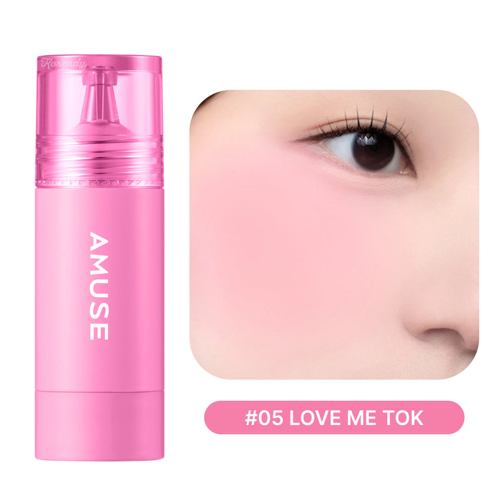 Amuse Cheek Tok Tok Velvet Blush 05 Love Me Tok 5.5ml