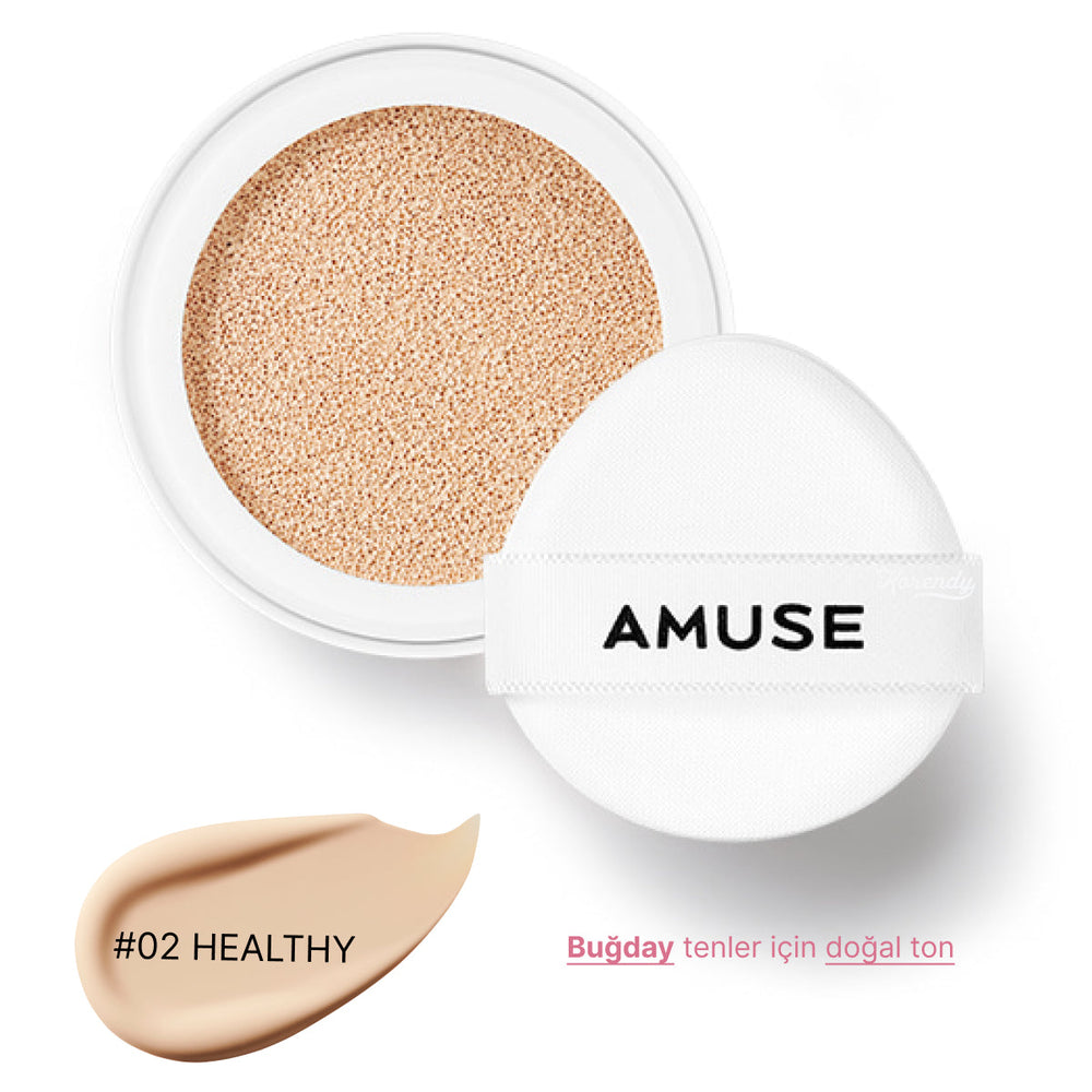 Amuse Ceramic Skin Perfector SPF 40 PA++ Refill #02 Healthy 15g
