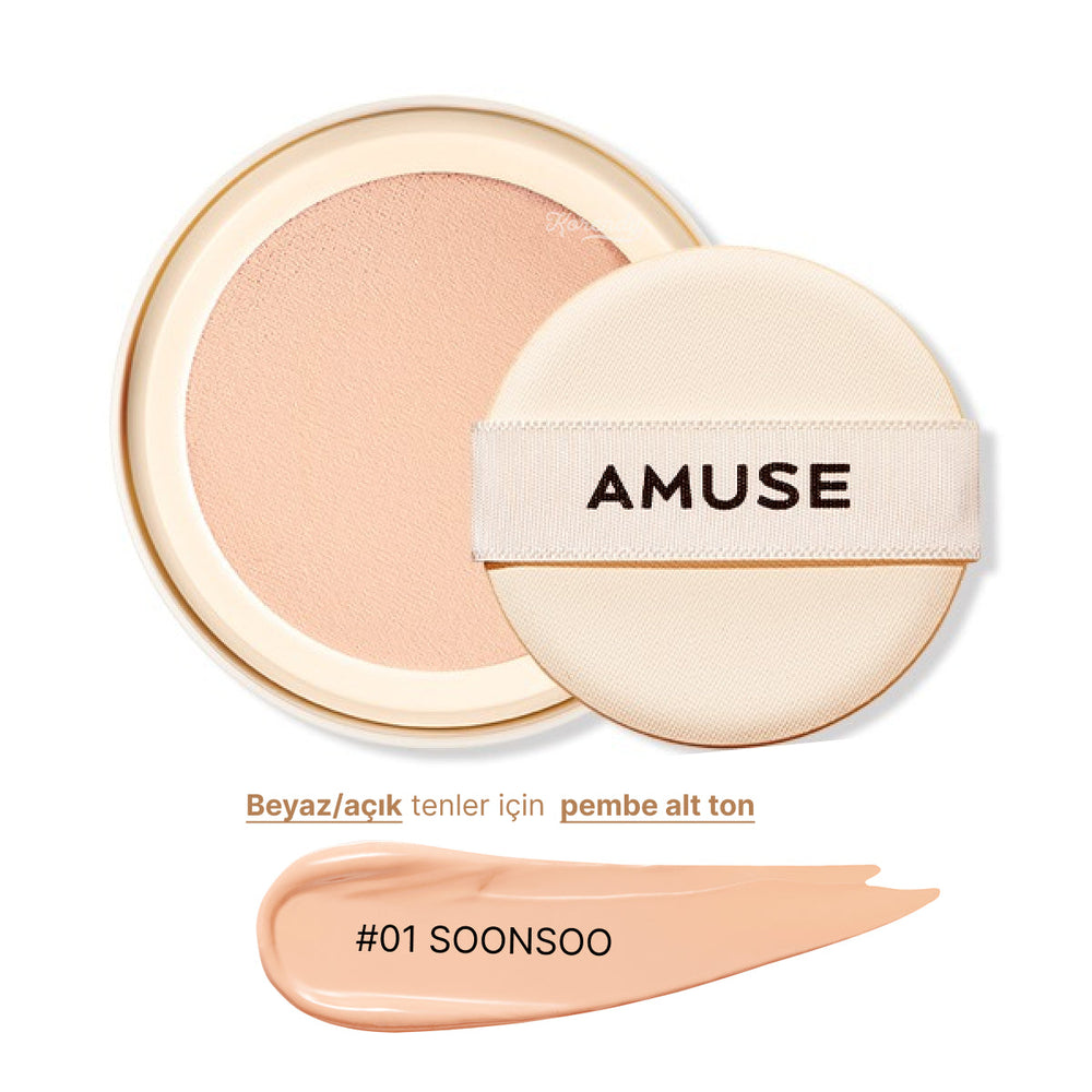 Amuse Dew Jelly Master Cushion SPF 38 PA+++ Refill #01 Clean 15g