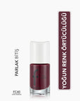 Flormar Full Color High-Pigment Nail Polish FC40 Royal Maroon