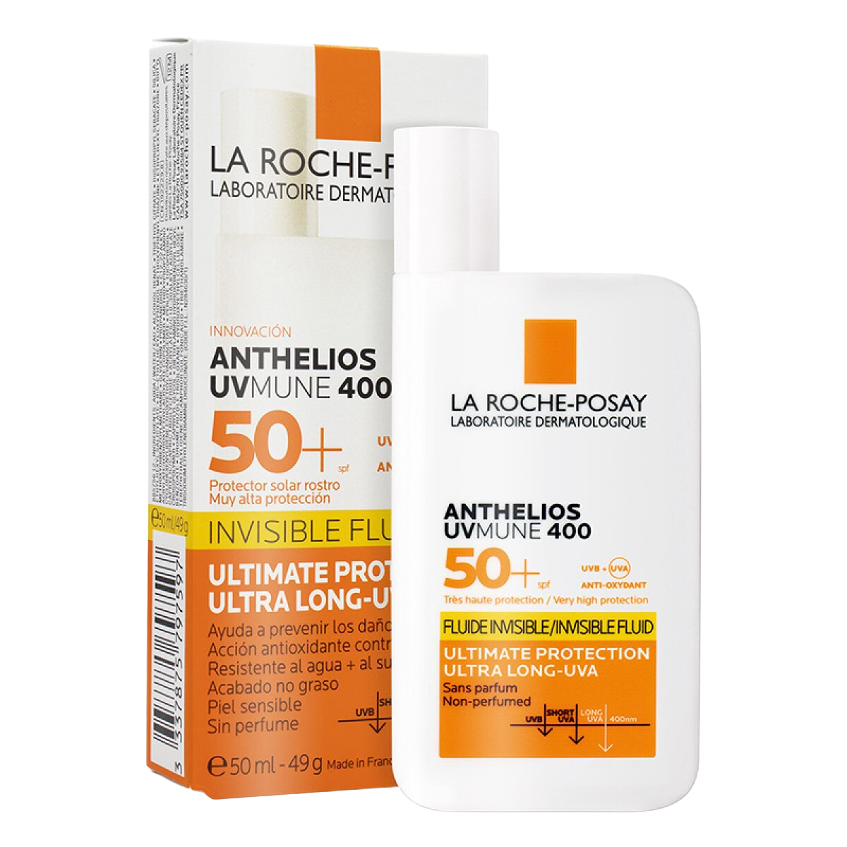 La Roche Posay Anthelios UVMUNE 400 Invisible Fluid Sunscreen SPF50+ 50ml - image 24