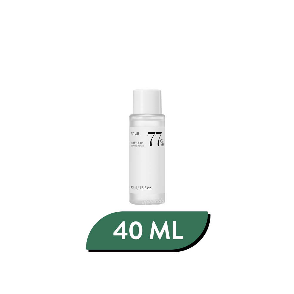 Anua Heartleaf 77% Soothing Toner Hydrating Glow Formula 40ml