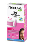 Remove Care Facial Wax Strips for Sensitive Skin - Easy Hair Removal, Long-Lasting Smoothness - view 2