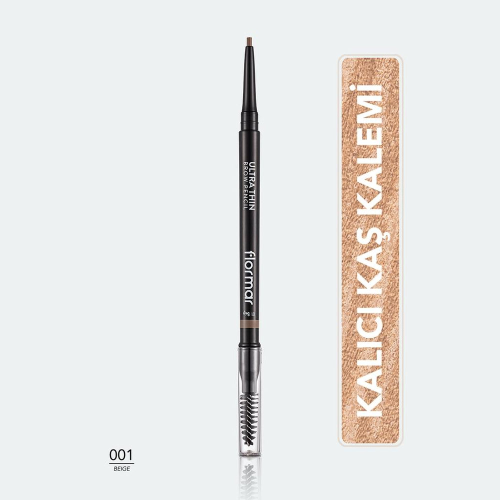 Flormar Ultra Thin Brow Pencil 001 Beige 0.09g