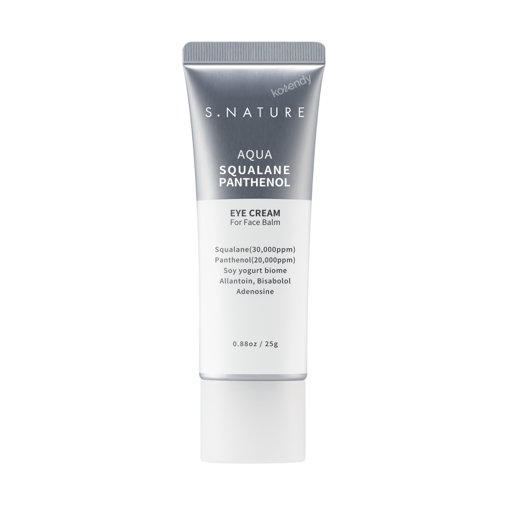 S.Nature Aqua Squalane Panthenol Eye Cream For Face Balm 30ml