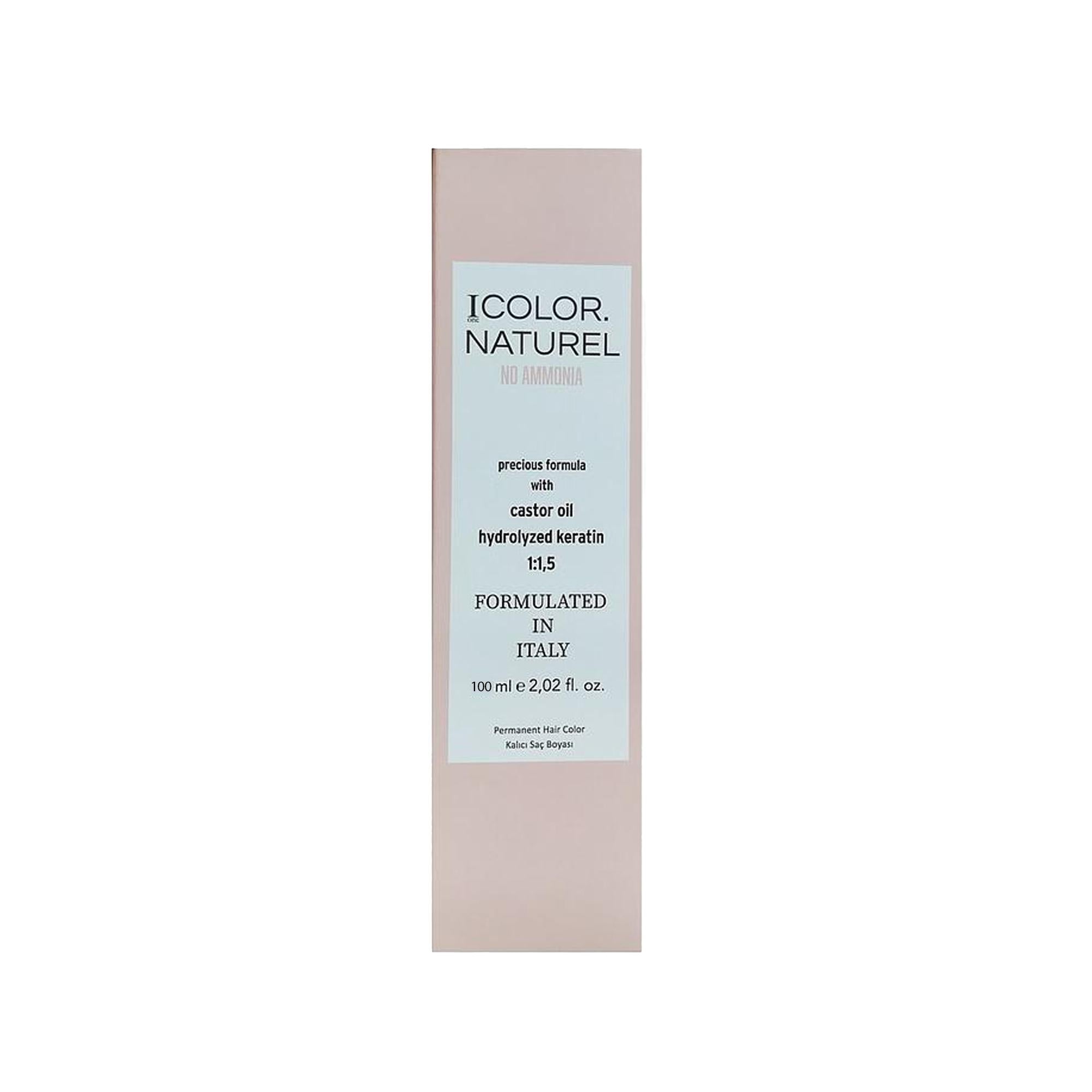 Color Naturel Ammonia-Free Permanent Hair Dye 100ml - Gentle, Long-Lasting Color Color Naturel Ammonia-Free Hair Dye - Gentle &amp; Long-Lasting ammonia-free hair dye, permanent hair color, Color Naturel hair dye, natural hair dye, gentle hair dye, long-lasting hair color, gray hair coverage, sensitive scalp hair dye, chemical-free hair dye, hair care, beauty products, cosmetics