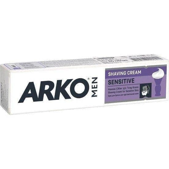 Arko Men Sensitive Shaving Cream 100g tube front